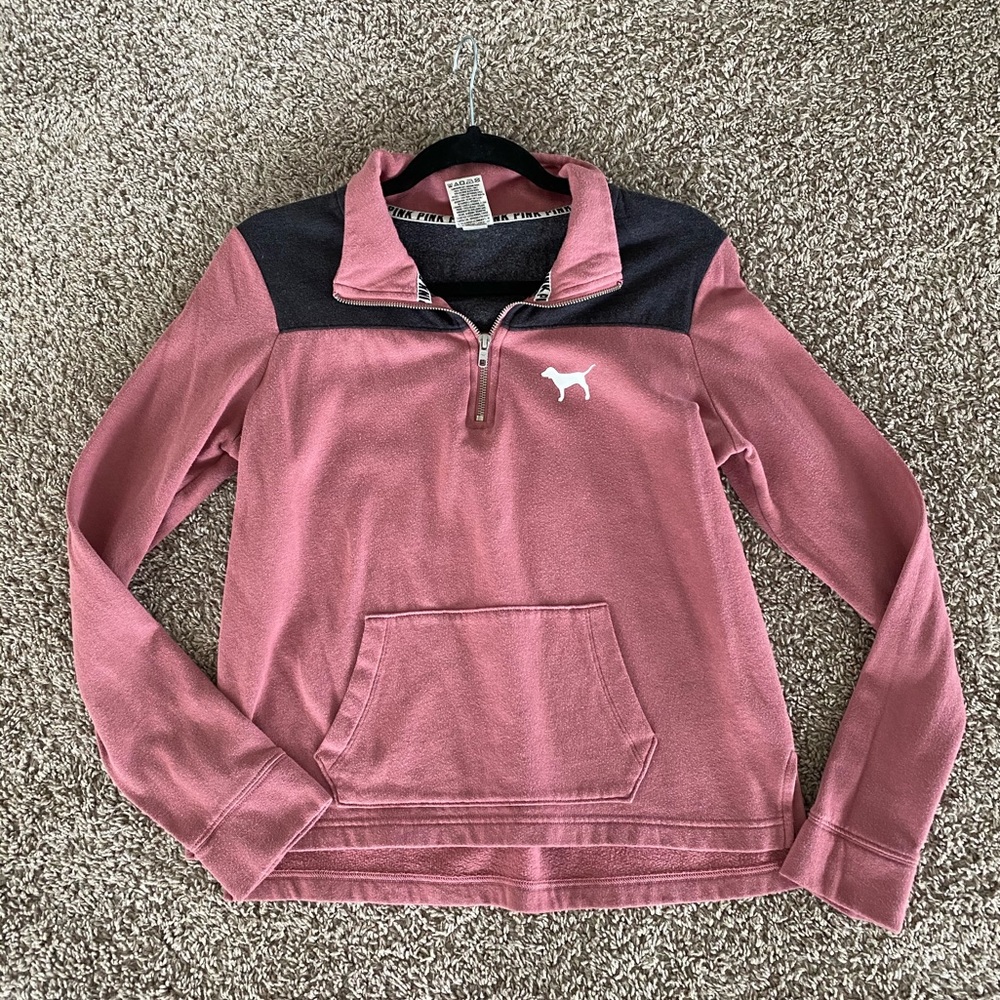 Mauve PINK VS Quarter Zip